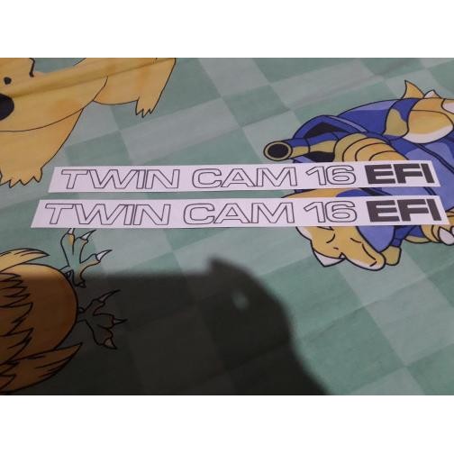 Terlaris Stiker Twin Cam 16 Valve Efi Great Corolla Soluna New Corolla