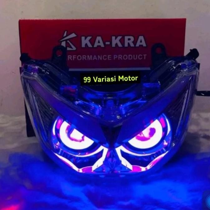 LAMPU DEPAN NMAX OLD HEADLAMP REFLEKTOR LED PROJIE AES SEN