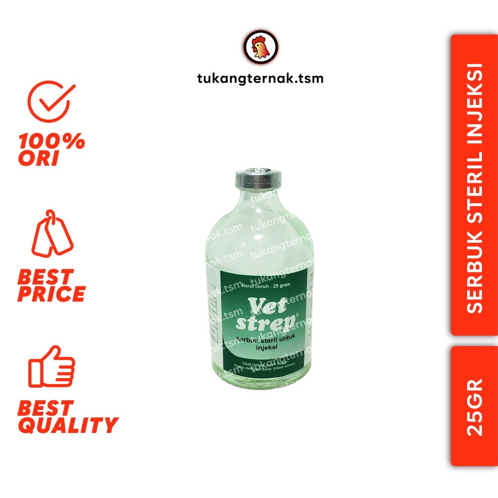VET STREP 25GR MEDION