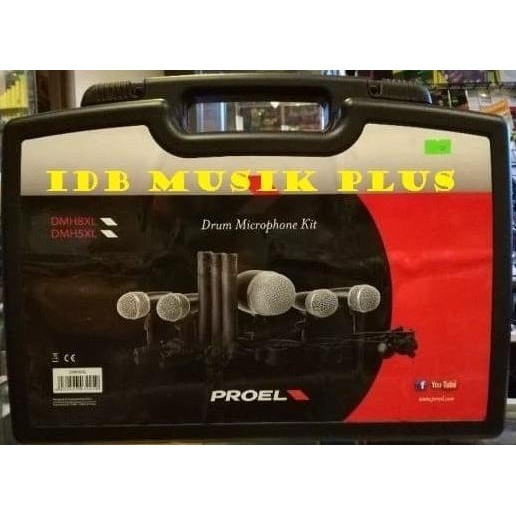 mic drum sennheiser Mic Drum 8 Kit Proel Dmh8Xl Dmh 8Xl Dmh 8 Xl Garansi Resmi BIN