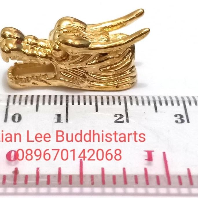 

~^~^~^] bead monte kepala naga emas dragon head bead bracelet II