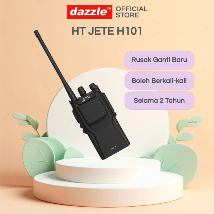JETE H101 HT Handy Talky Walkie Talkie 16 Channel Jarak 5km