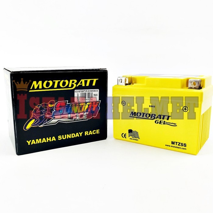 Ready AKI MOTOBATT / ACCU MOTOBATT GEL MTZ5S BEAT/SCOOPY/KHARISMA/NINJA RR