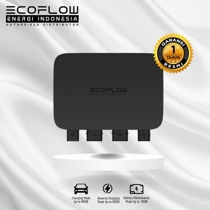 Ecoflow 800W Alternator Charger Pengisi Daya Portable Power Station Fast Charging Dari Generator Mob