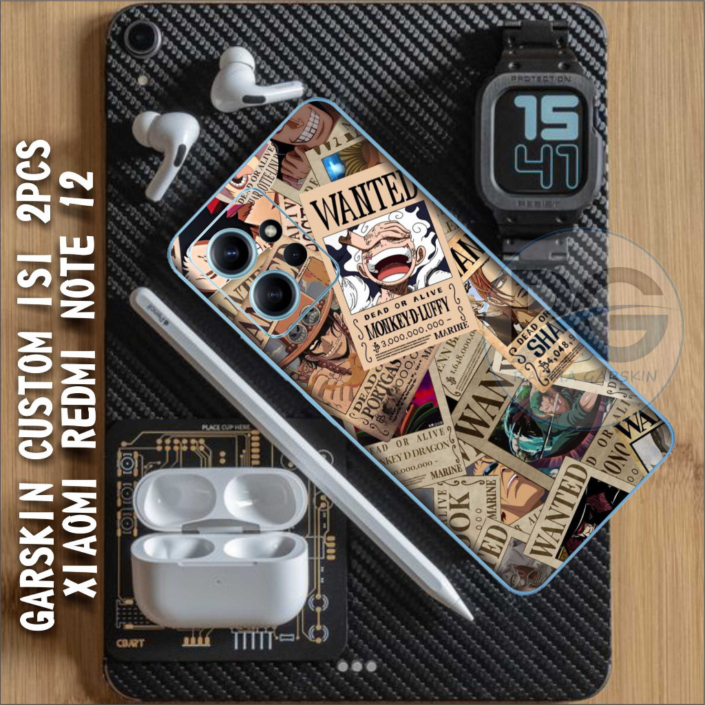

*Fullbody* Xiaomi Redmi Note 12 Garskin Case/Stiker Premium Custom COD