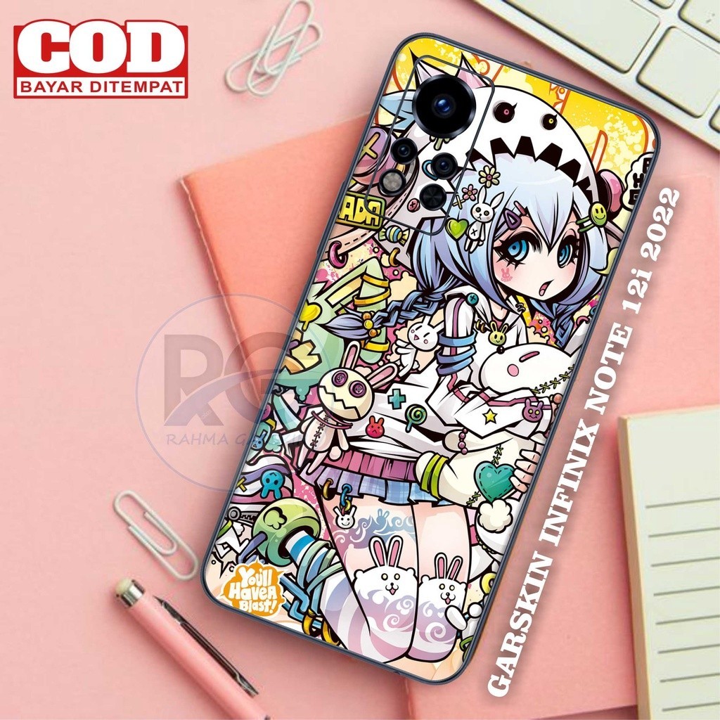 

*Fullbody* Infinix Note 12i 2022 Garskin Case/Stiker Premium Custom COD