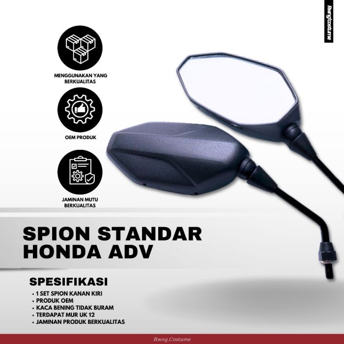 KACA SPION STANDAR HONDA ADV / SPION HONDA ADV