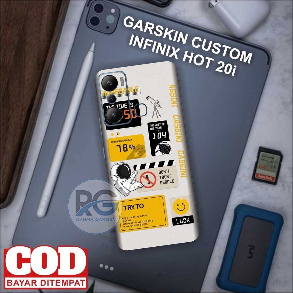 

*Fullbody* Infinix Hot 20i Garskin Case/Stiker Premium Custom COD