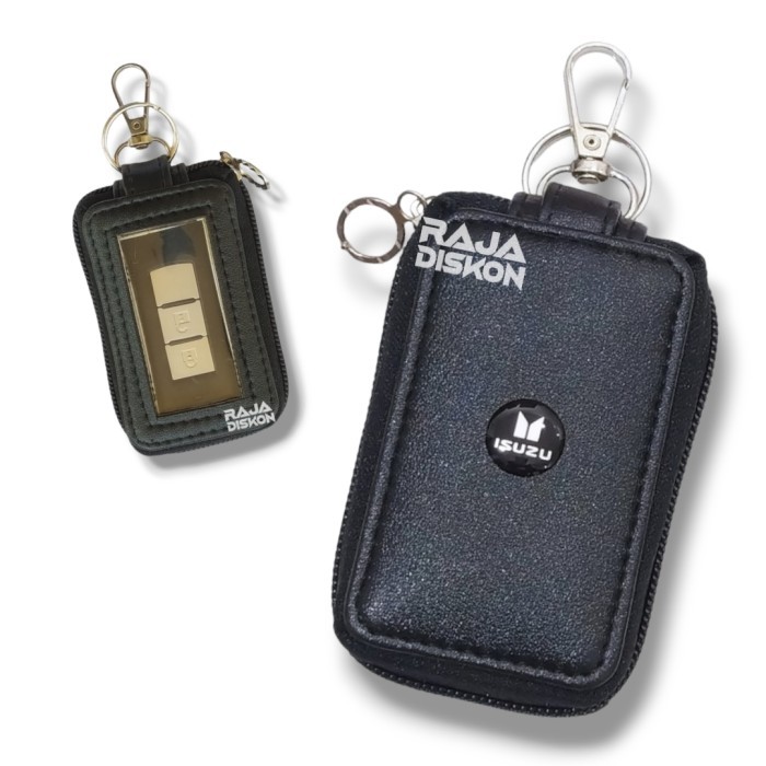 DOMPET MOBIL ISUZU GANTUNGAN KUNCI REMOTE STNK TRAGA MUX DMAX PANTHER