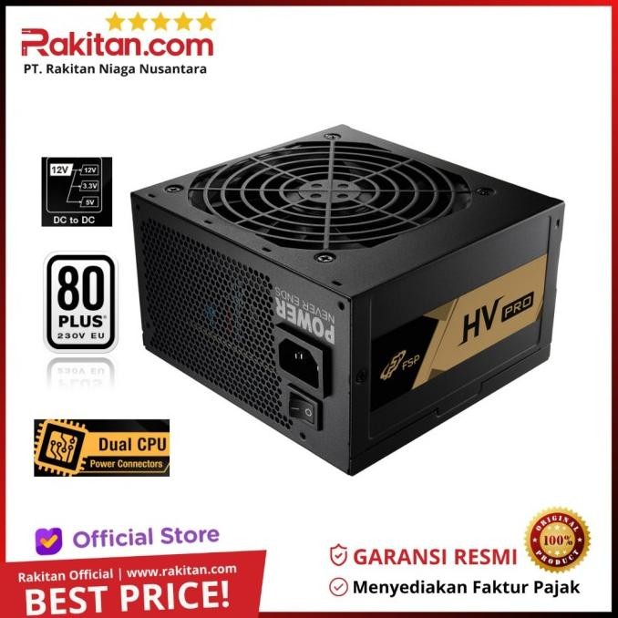 FSP HV PRO 550W 85+ FSP PSU 550W FSP PSU HV PRO 550 WATT