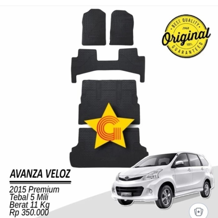 karpet lantai mobil Toyota all New Avanza 2013-2016 full set premium