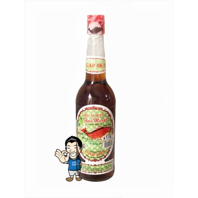 

Ina - Kecap Ikan Djoe Hoa Cap Ikan Merah- Fish Sauce 620 Ml