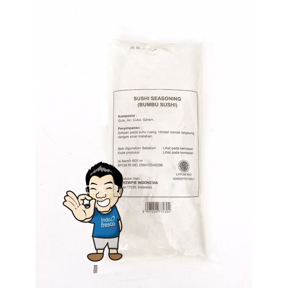 

Ina - Kewpie Sushi Seasoning- Cuka Sushi- Bumbu Sushi 600Ml