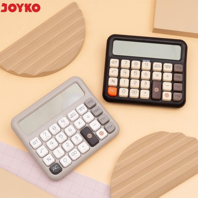 

Calculator Big Display Joyko Cc-63Bco - Kalkulator Mehanical Button Desktop Meja