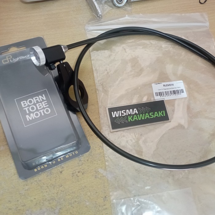 Lightech Remote Remot Adjuster Kit Brake Original Set Kabel Original