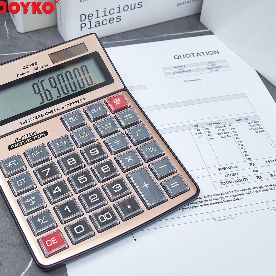 

Calculator Kalkulator Joyko Cc-56 12 Digits