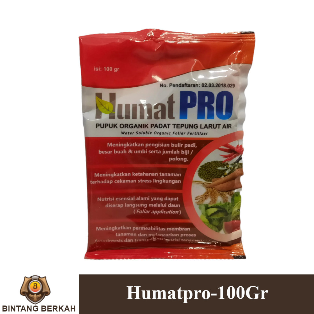 Humatpro 100 Gram Asam Humat Plus Asam Amino Pertanian