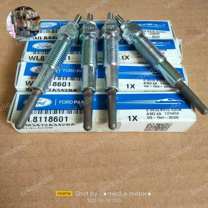 Busi Pemanas Glow Plug Ford Ranger Everest TDi Original