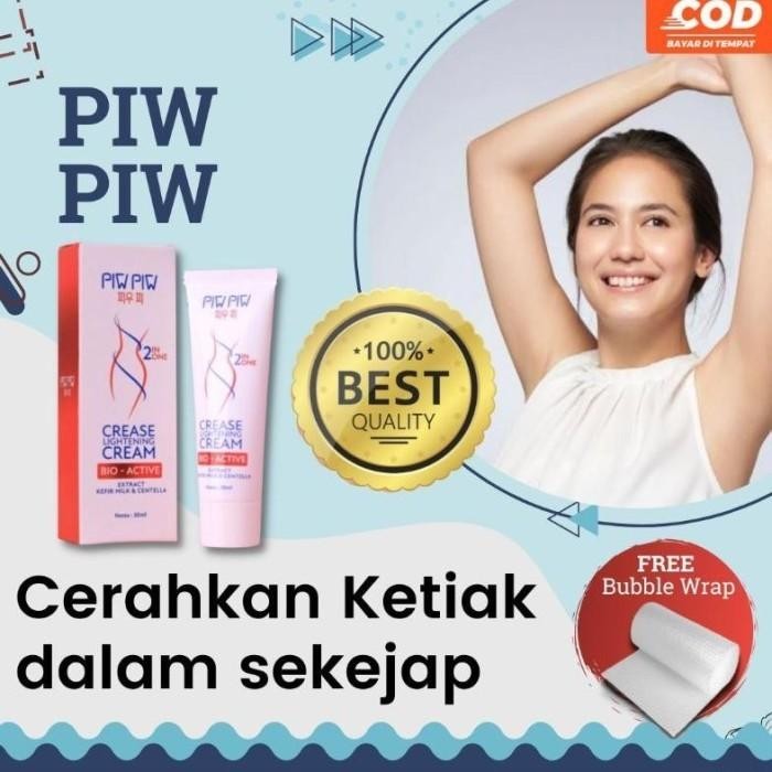 Piwpiw Crease Lightening Cream Pencerah Selangkangan Ketiak Hitam