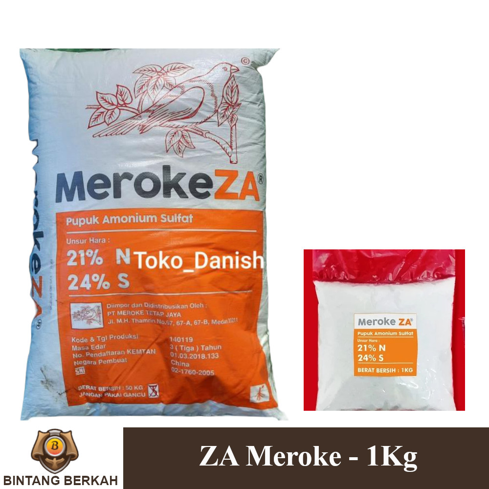 Pupuk ZA Meroke 1 Kg Pertanian