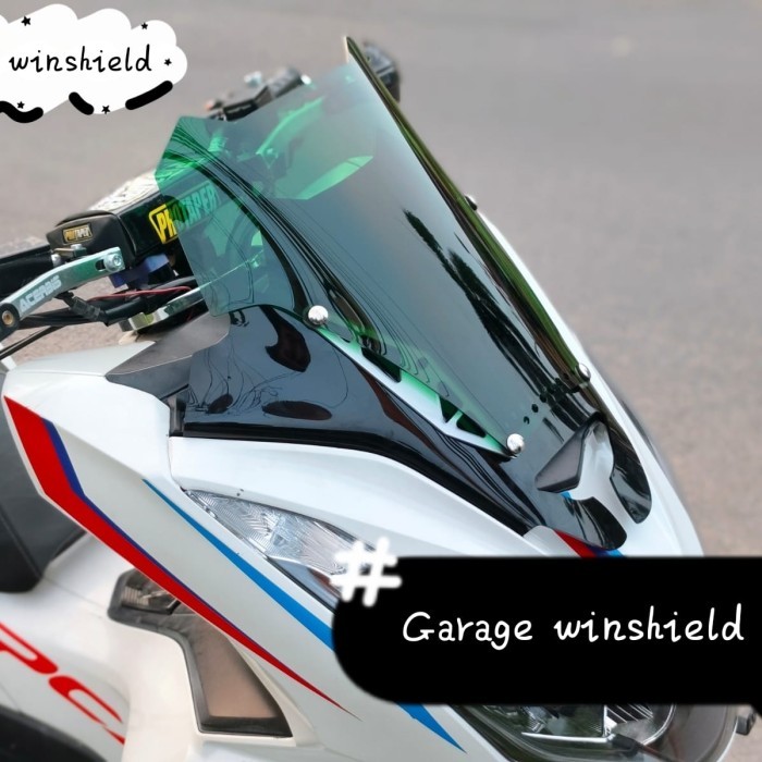 Winshield pcx 160 Thailand ( Hijau )