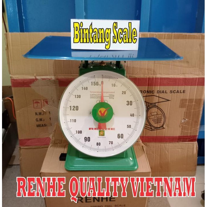 Timbangan Jarum 150Kg Renhe Vietnam Quality/Timbangan Duduk Jarum 150Kg