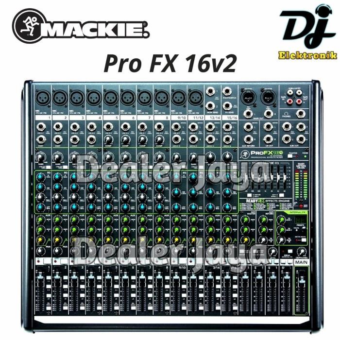 Mixer Analog Mackie Pro Fx 16 V2 / Pro Fx 16V2 - 16 Channel