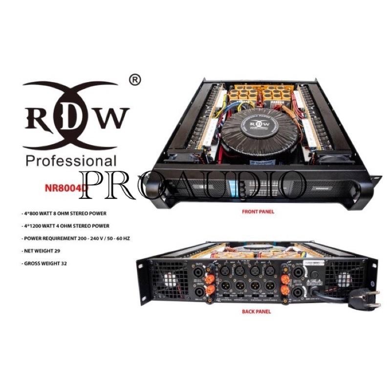 Power Rdw 4 Channel Nr8004D Original