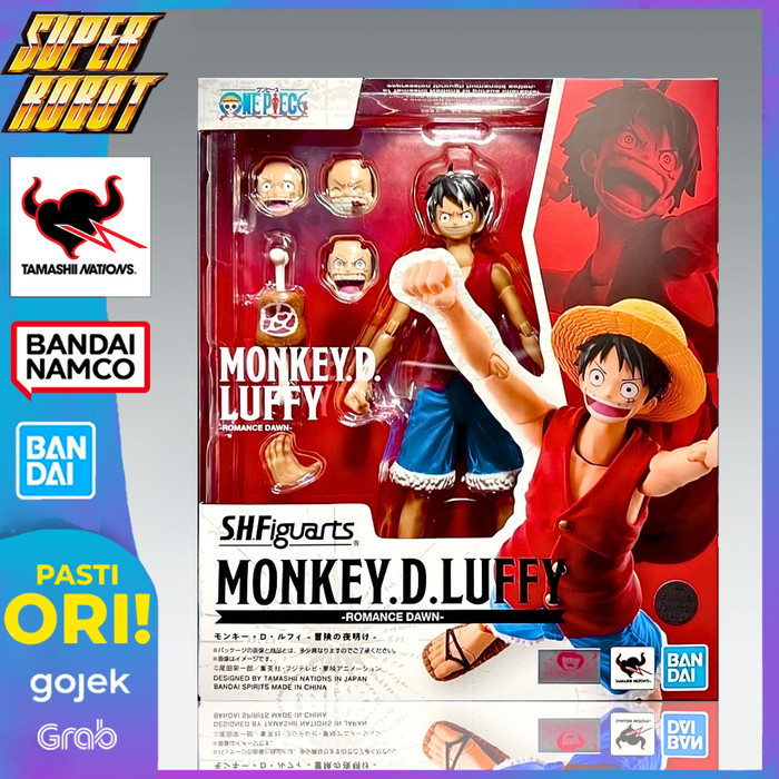 SHF Monkey D Luffy - Romance Dawn - One Piece BANDAI Tamashii Nations