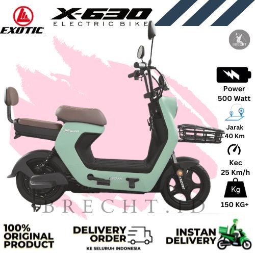 Sepeda Listrik EXOTIC X-630 E Bike 500 Watt Exotic Pacific X630