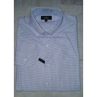 Kemeja Kerja / Kemeja Pria Cole Lengan Panjang Putih Kotak