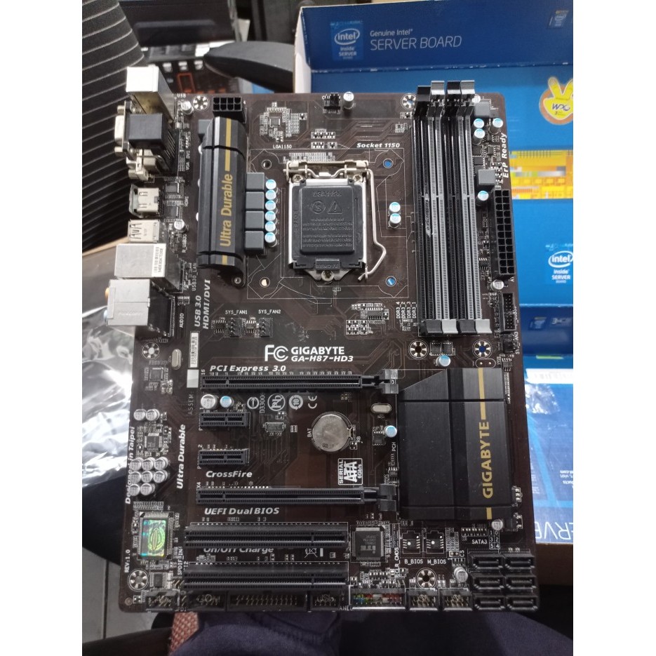 Motherboard Gaming GIGABYTE GA-H87-HD3 LGA 1150 B85 H81 H97 Q87 Z87 Z9 Good Quality