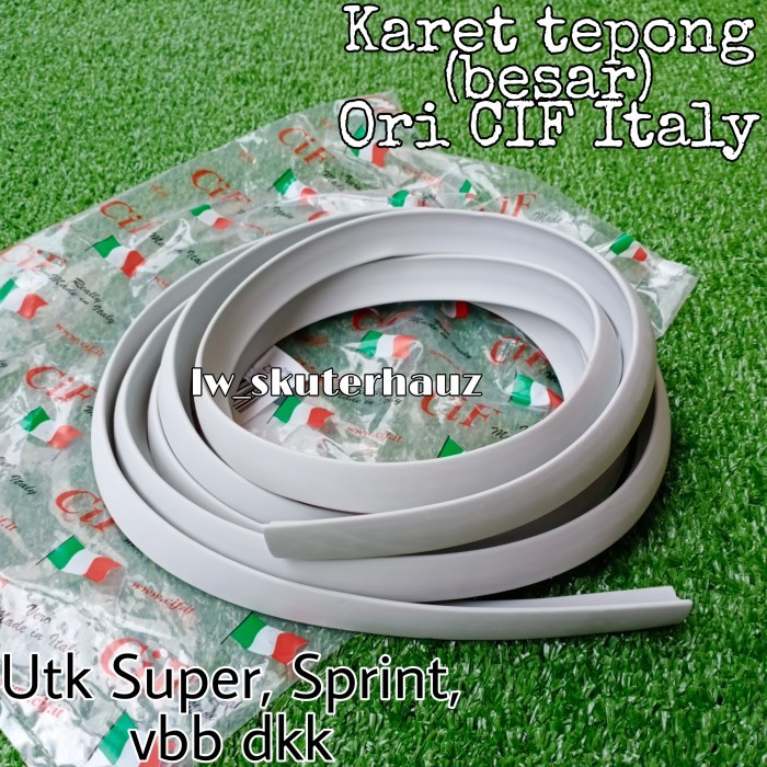 Karet Tepong Vespa Ori Cif Italy Utk Super Sprint Vbb Dkk