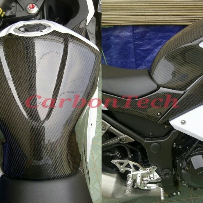 Tankpad Carbon Kevlar Ninja 250 Fi - Z250