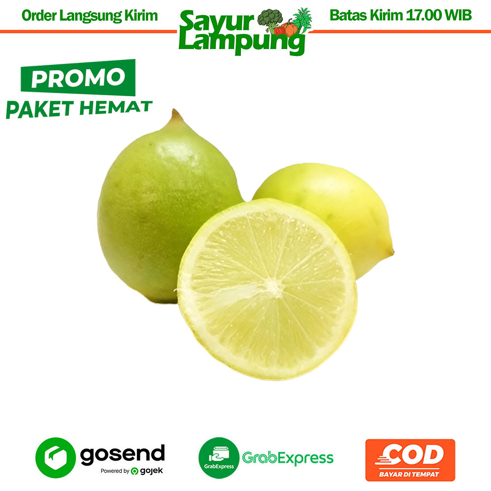 

PaHe Lemon Lokal (1 Pcs) - Sayur Lampung