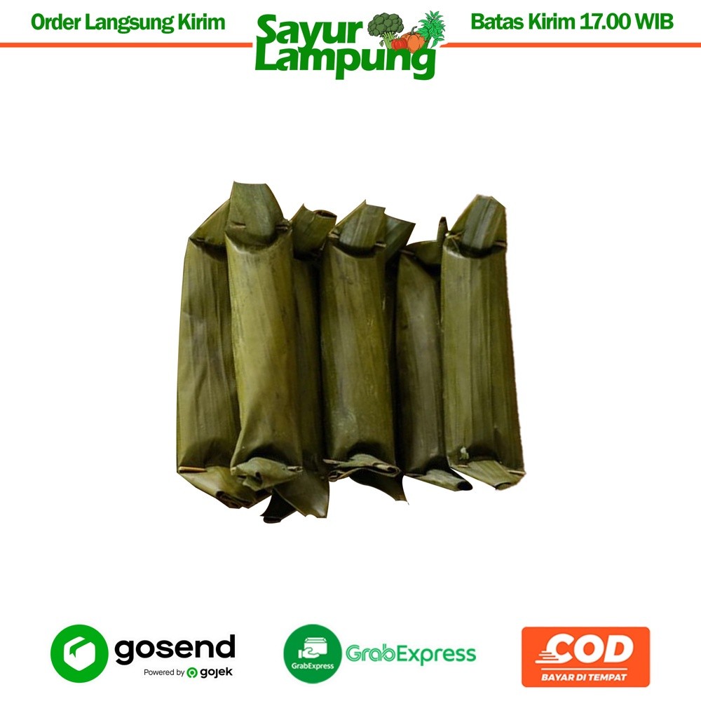 

Lontong Daun 10 Pcs - Sayur Lampung