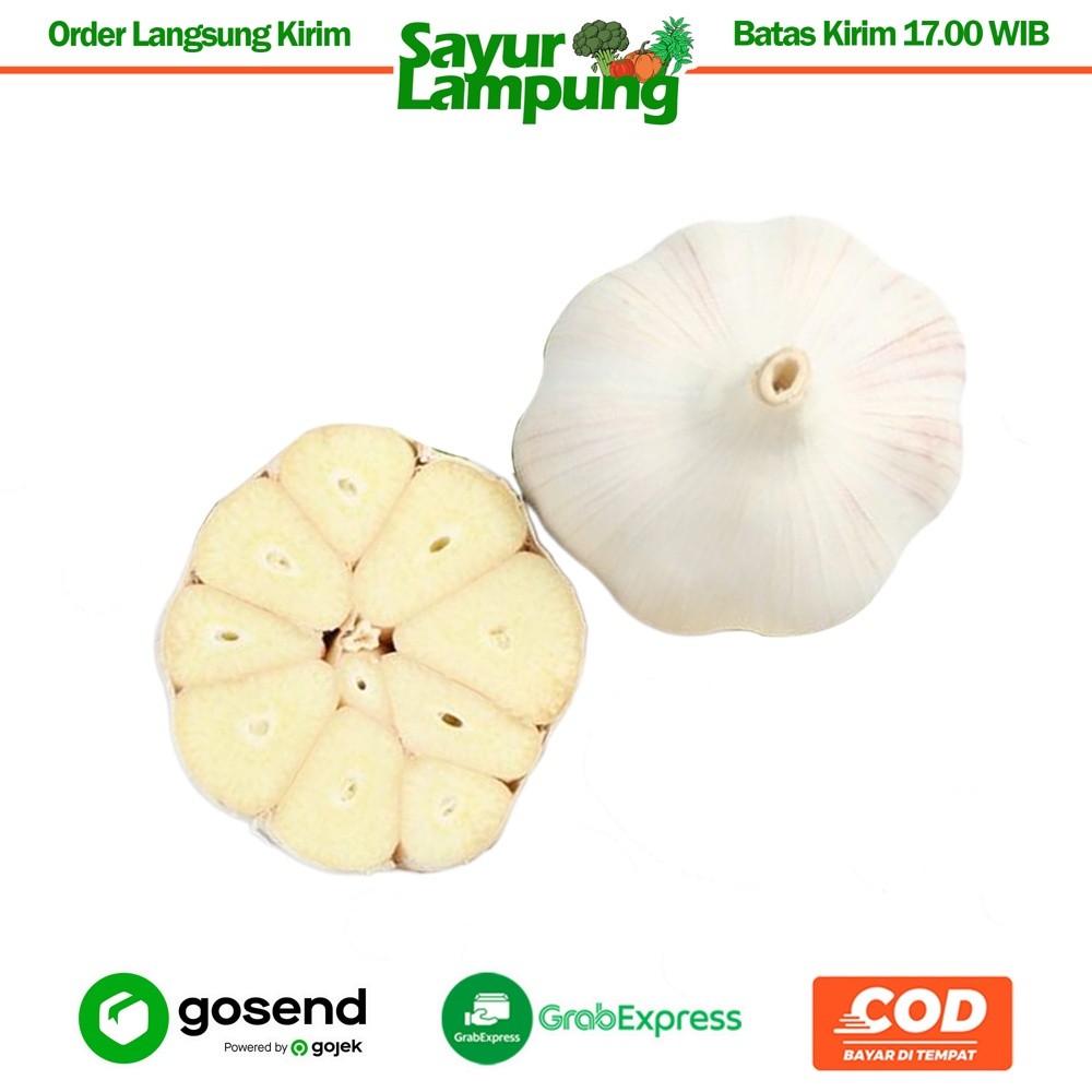 

Bawang Putih 250 Gr - Sayur Lampung