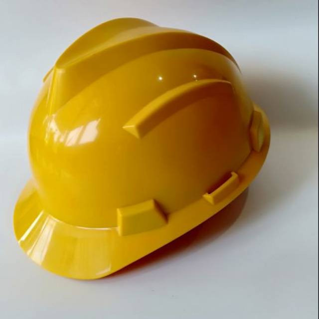 Helm Proyek Helm Safety Proyek Kuning Putih