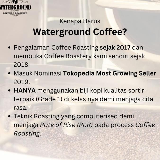 

Kopi Arabika Toraja Sapan 1 Kg (Biji/Bubuk) Arabica Coffee Beans