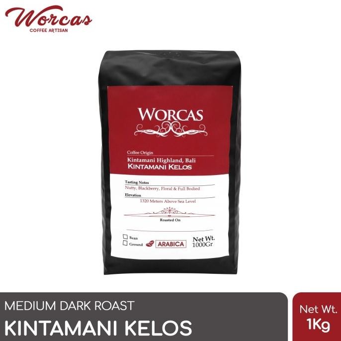 

Kopi Arabica Bali Kintamani 1 Kg (Biji/Bubuk) | Worcas Coffee