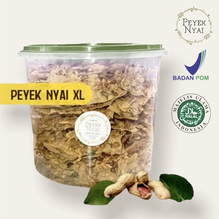 

Rempeyek Peyek Nyai Kacang (XL)