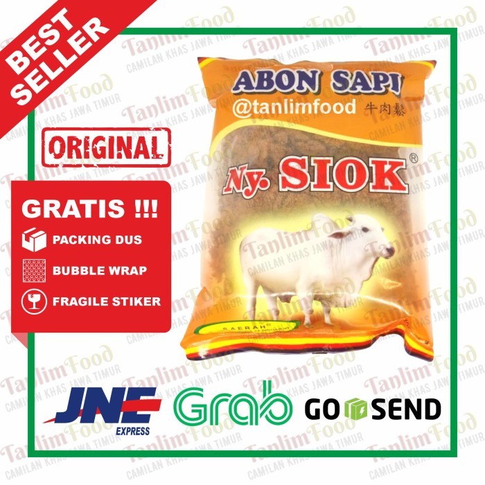 

Abon Daging Sapi Original Ny Siok - 250gr ( TanlimFood )