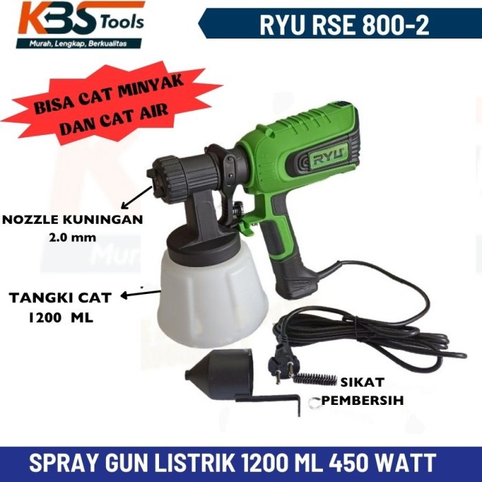 Spray Gun Listrik Ryu - Electric Spray Gun - Semprotan Cat Listrik