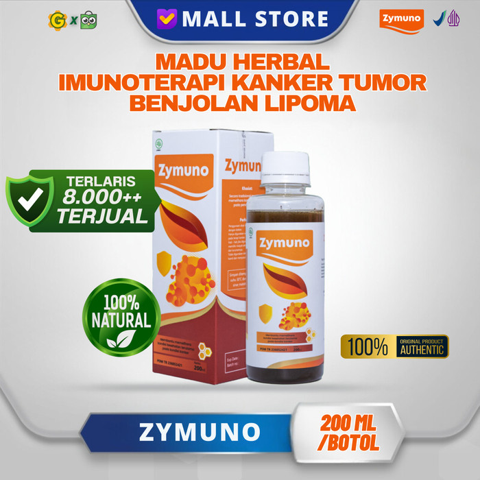 

Zymuno Madu Herbal Bantu Imunoterapi Kanker Tumor dan Benjolan serta Tingkatkan Imunitas Tubuh &