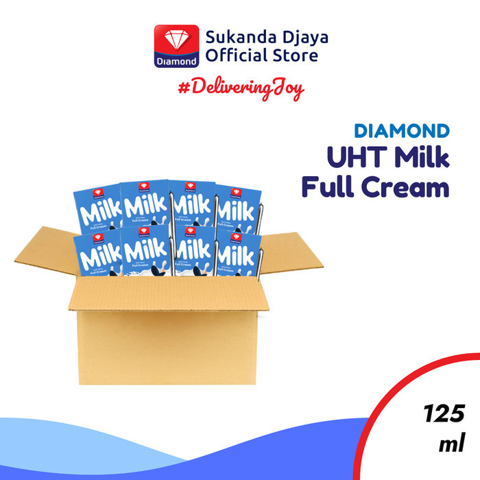 

Diamond Milk Susu UHT Full Cream 125 Ml 1 Karton
