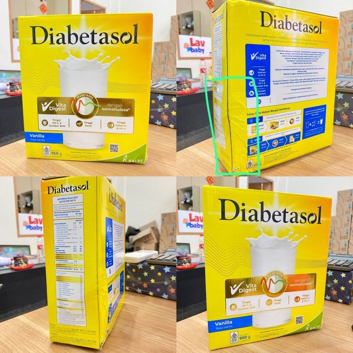 

Diabetasol Susu Diabetes 950 gr 950gr 1kg 1000