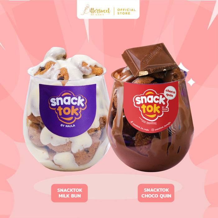 Bittersweet by Najla - Snacktok Milk Bun + Snacktok Choco Quin