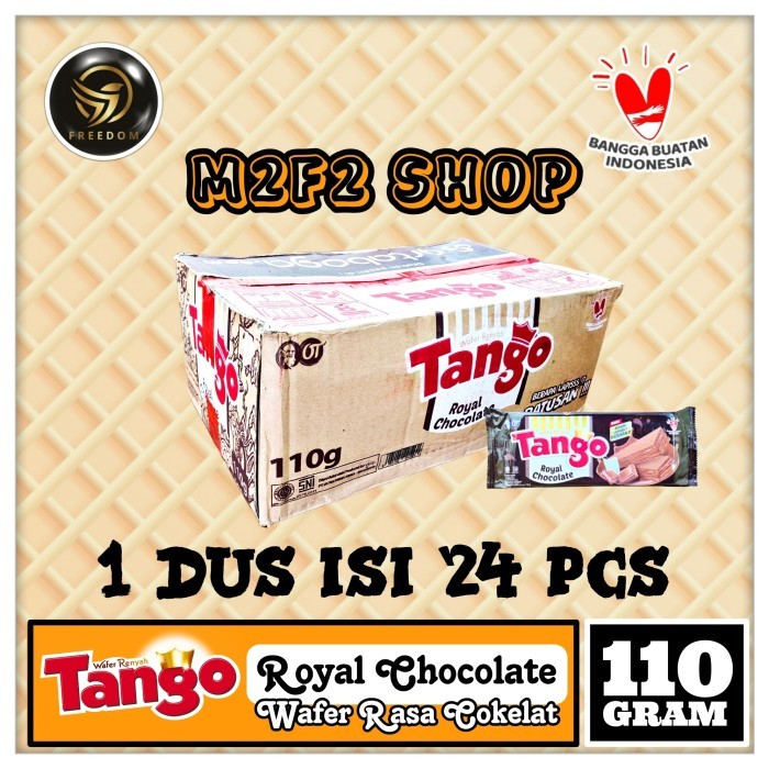 

Tango Wafer Royal Chocolate Krim Cokelat - 120 gr (Harga Karton)