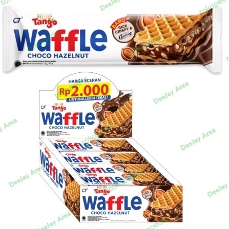 

WAFFLE TANGO CHOCO HAZELNUT 25GR PER KARTON 1 KARTONAN