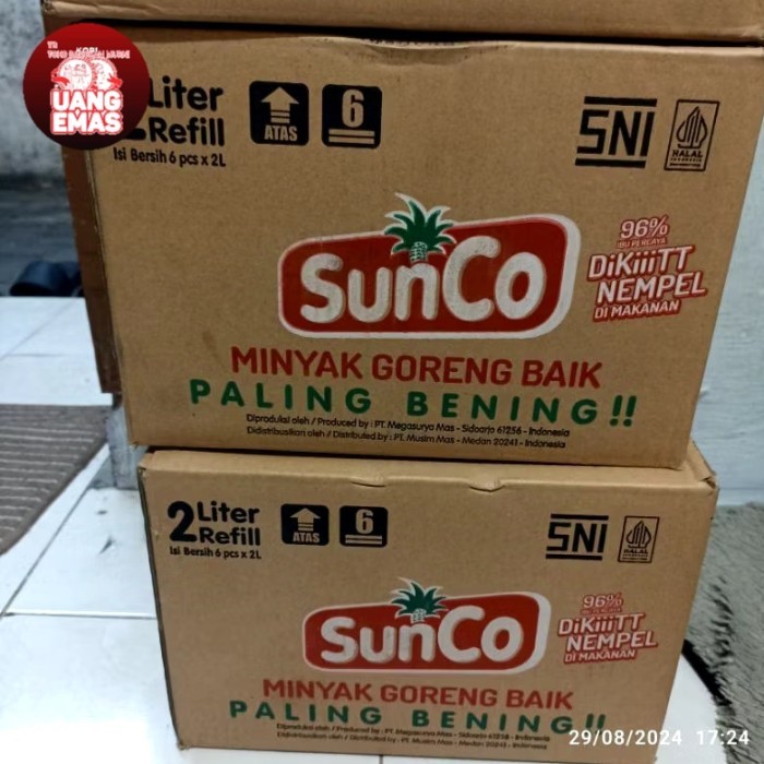 

minyak sunco 2 literan 1 dos isi 6